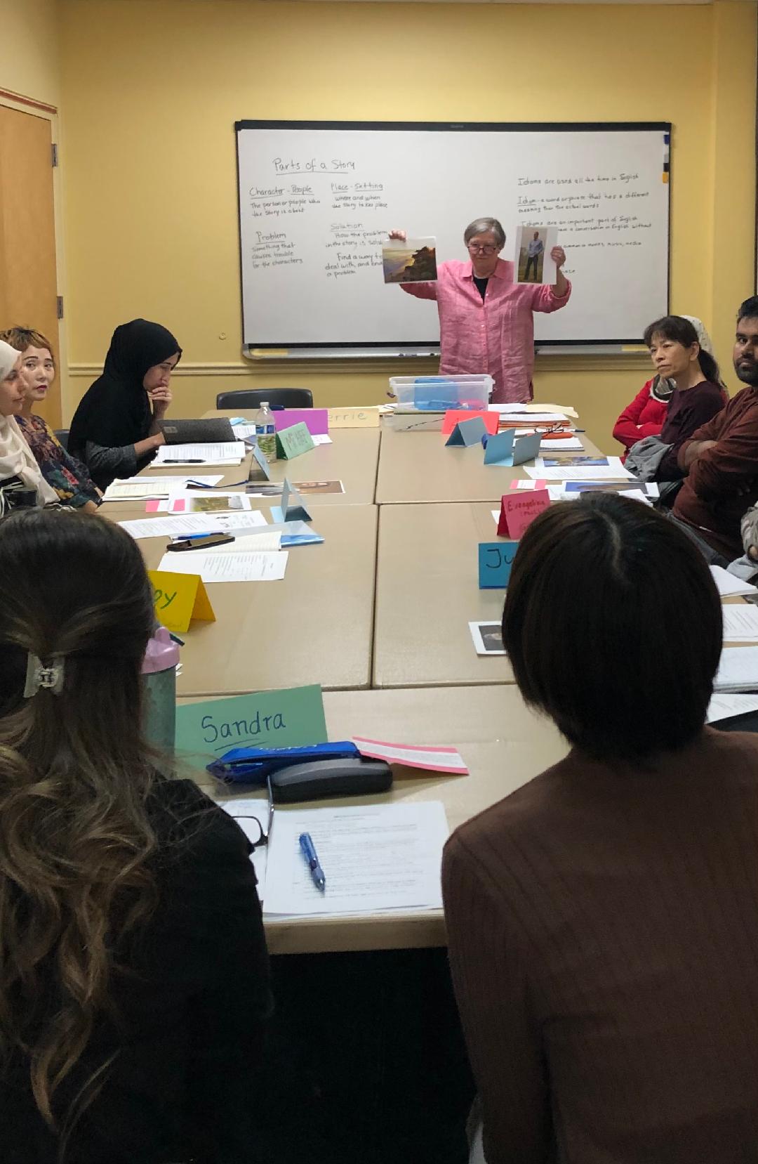 Adult Literacy Program Students Abington Township Public Library